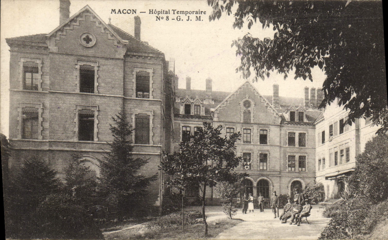Macon — Hôpital Temporaire — No 8 - G. J. M.