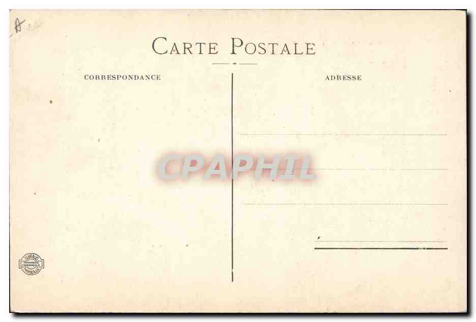 Bastide — Blessés Militaires — Meste Pascaou — Rückseite