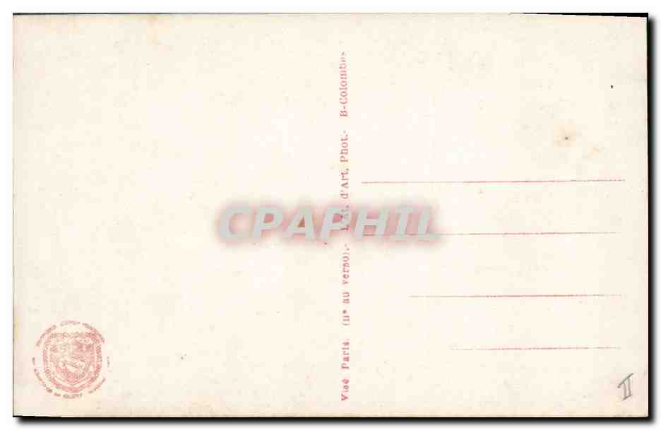CPA Militaria Sante Enfant Chien Croix Rouge Scout — Rückseite