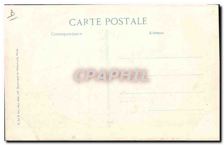 Dames ambulancières Anglaises installant leur tente — 1914 — E.D. — 6me Série — Rückseite