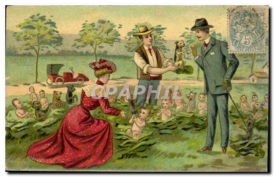 CPA Fantaisie Enfant Bebe 