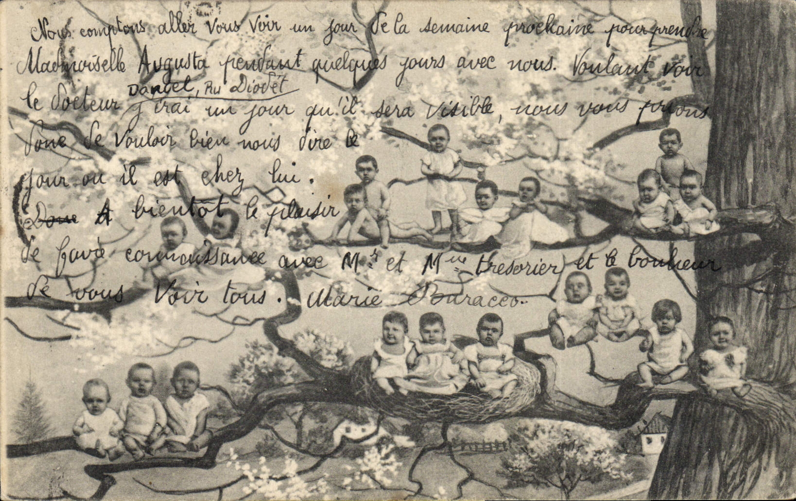 CPA Fantaisie Enfant Bebe 