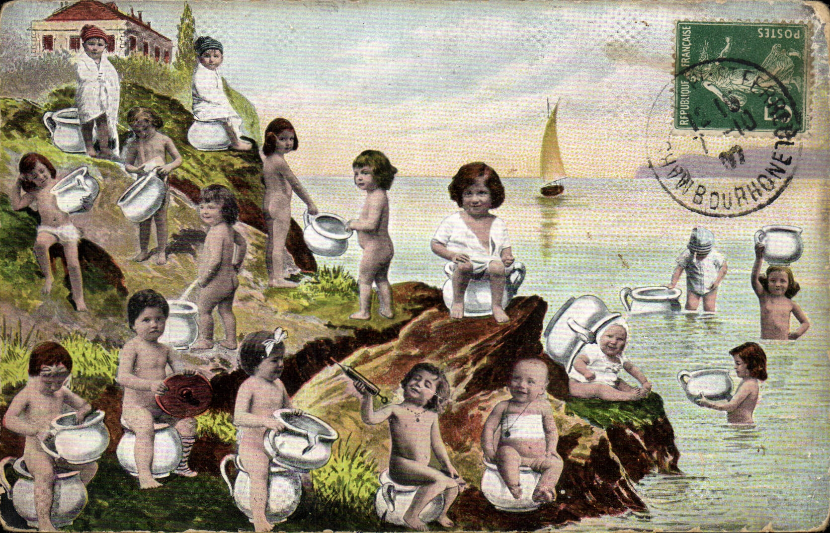 CPA Fantaisie Enfant Bebe 
