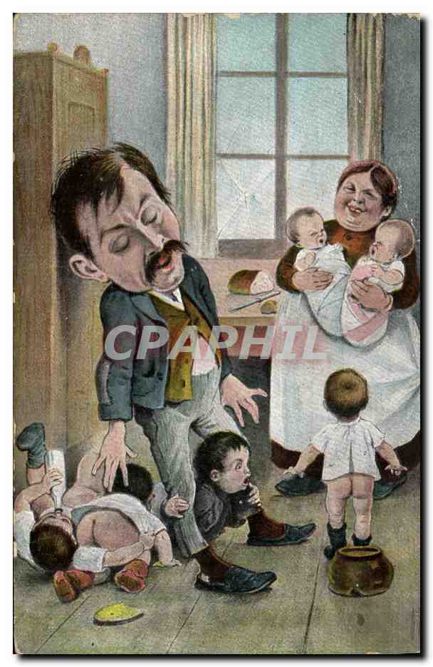 CPA Fantaisie Enfant Bebe 
