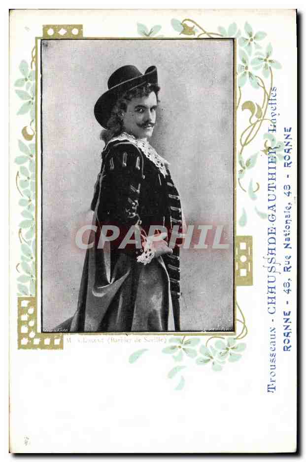 CPA Theatre M Clement Barbier de Seville