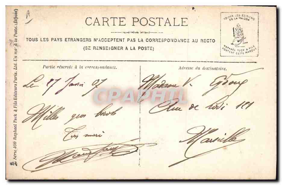 CPA Theatre Albert Lambert Fils — Verso