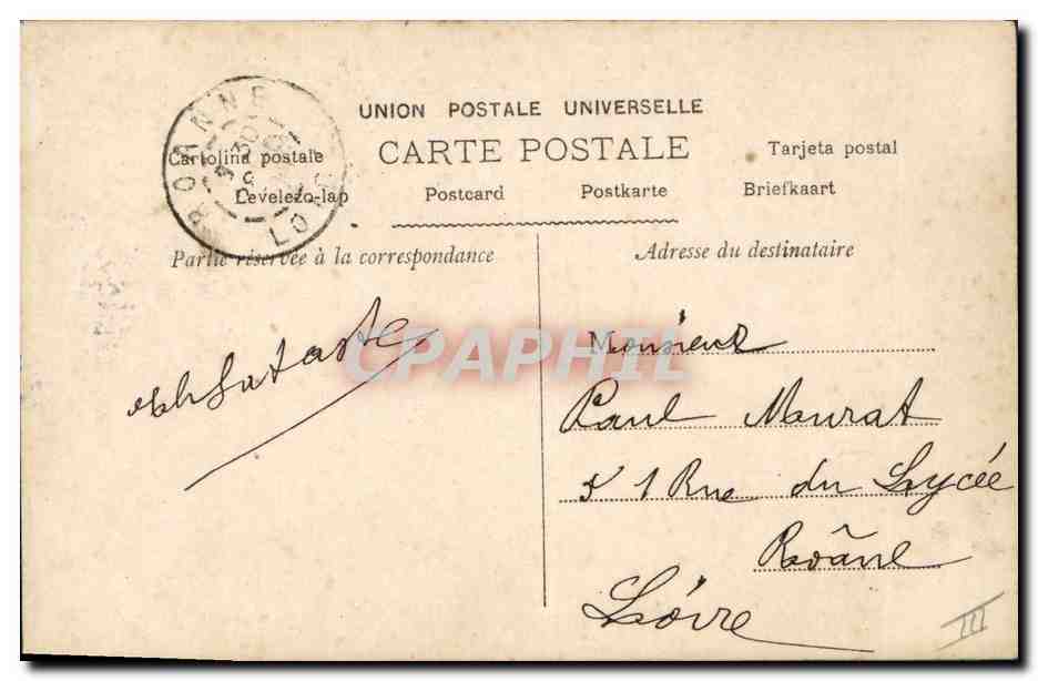 E. de Vère — Portrait — Kunzli Frères, Paris, n° 30/15 — Reverso