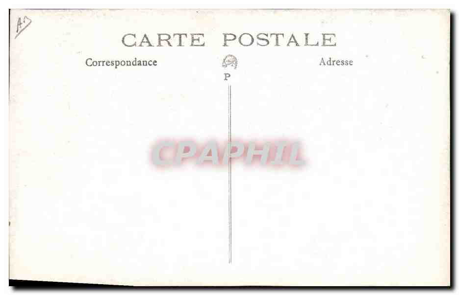 CPA Theatre Boissonnas De Max — Verso