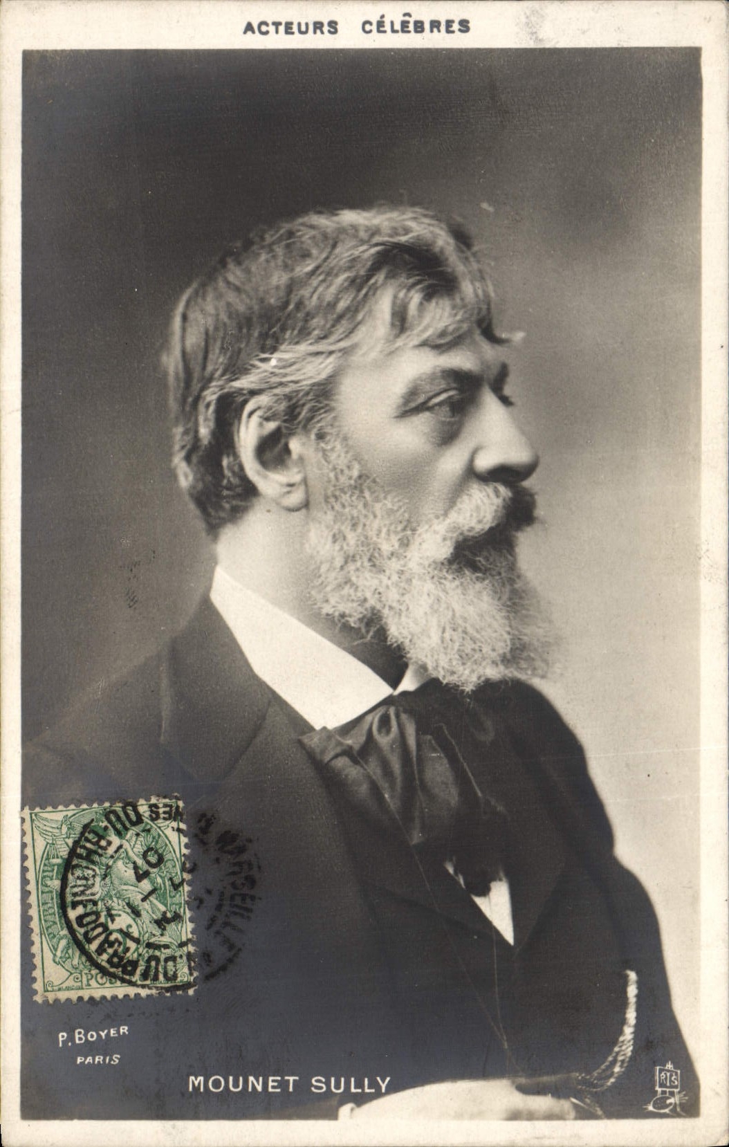 Mounet Sully — Acteur célèbre — P. Boyer, Paris