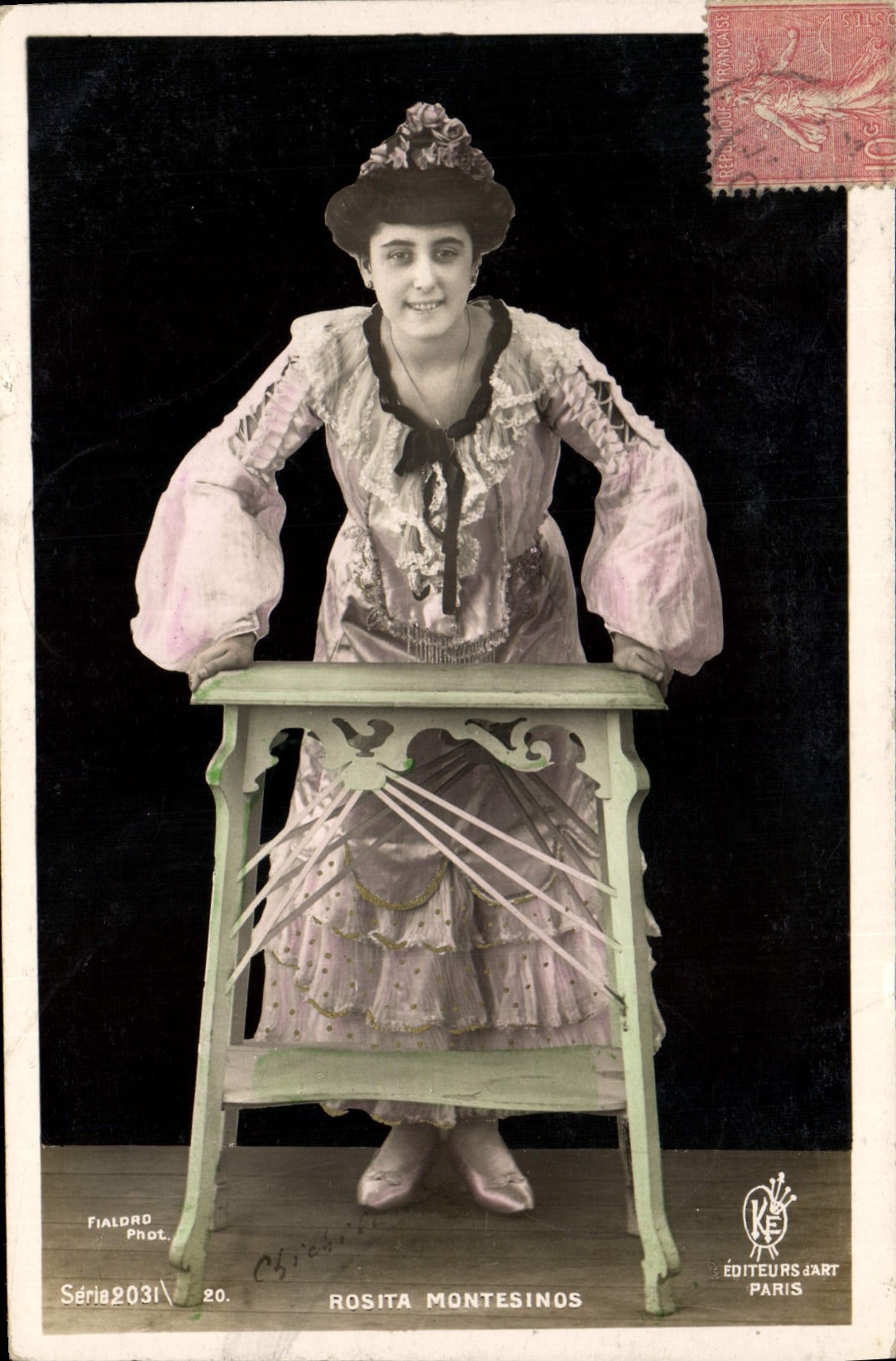 Rosita Montesinos — artiste — Fialdor Phot. Série 2031, Éditeurs d'Art Paris