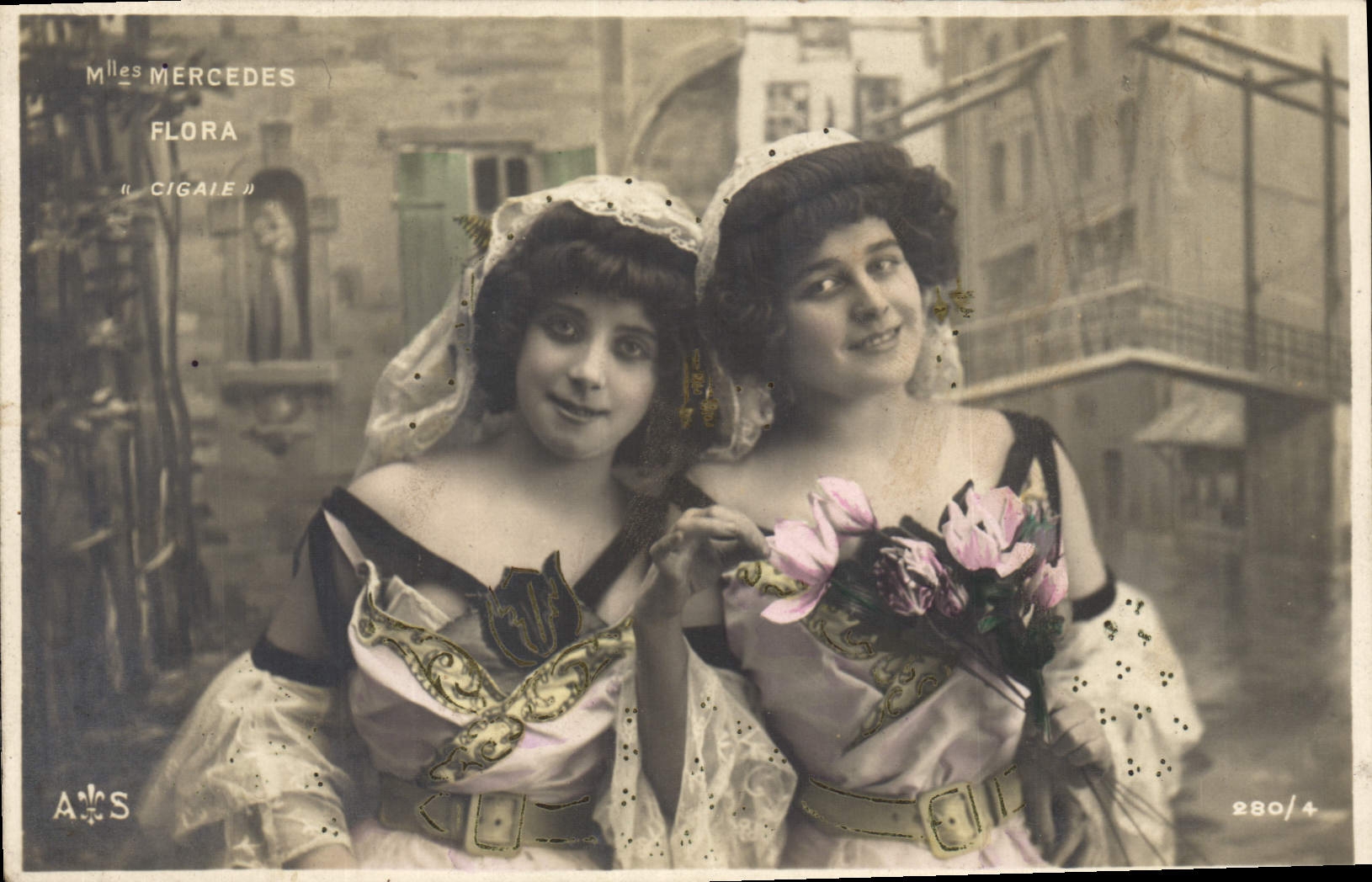 Mlles MERCEDES FLORA — "CIGAILE" — A&S, n° 280/4