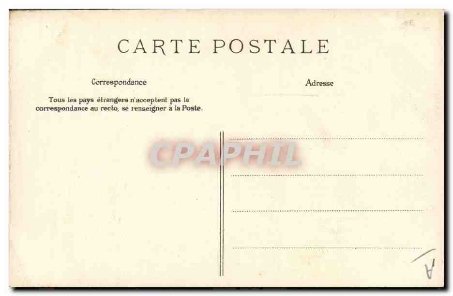 CPA Folklore Les petites mendiantes — Verso