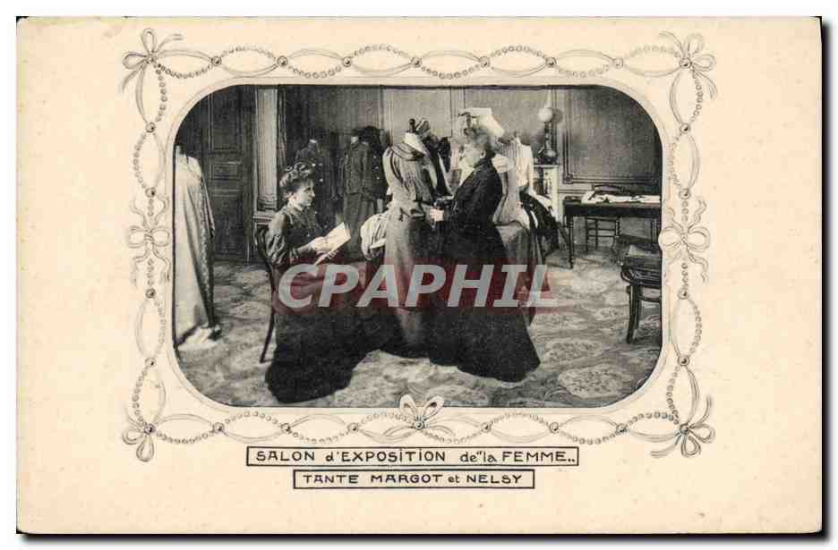 Salon d'Exposition de la Femme — Tante Margot et Nelsy — Les Annales Politiques et Littéraires