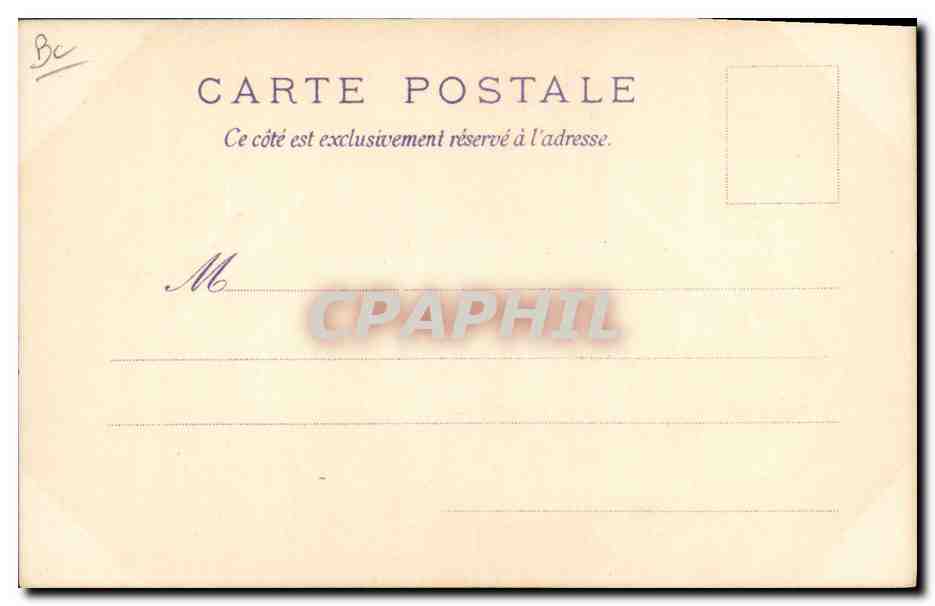 CPA Fantaisie Illustrateur Femme — Rückseite