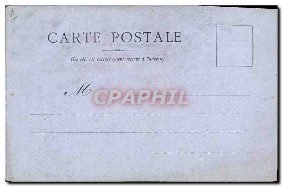 Due donne nude — scena di bagno — cartolina postale anonima — Verso