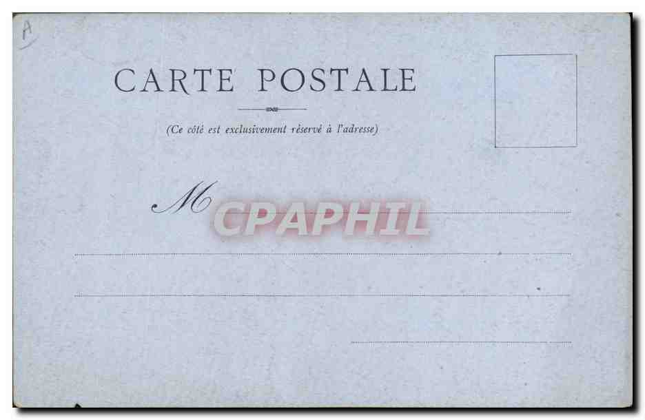 Femme assise sur un trône — dessin en rouge — éditeur A. Coullet — Verso