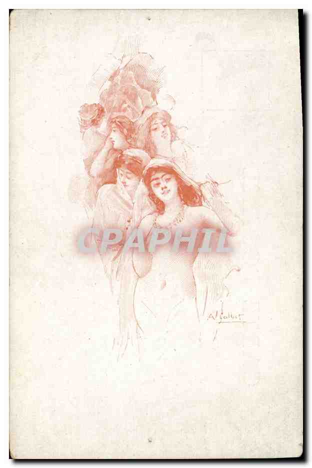 Donna in abito — illustrazione — A. Balliet