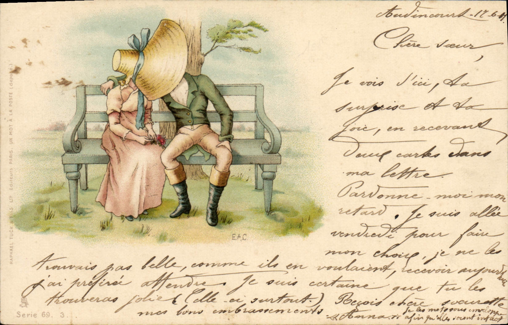 CPA Fantaisie Illustrateur Femme