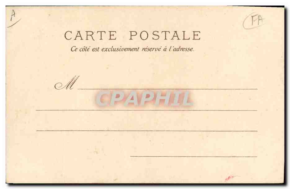 CPA Fantaisie Illustrateur Femme — Verso