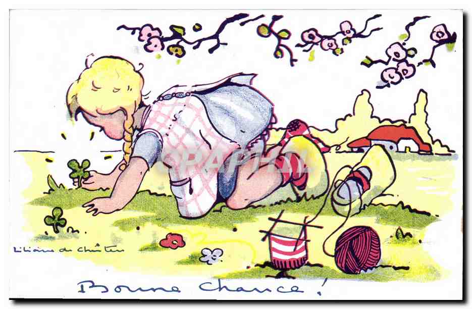 CPA Fantaisie Illustrateur Enfant