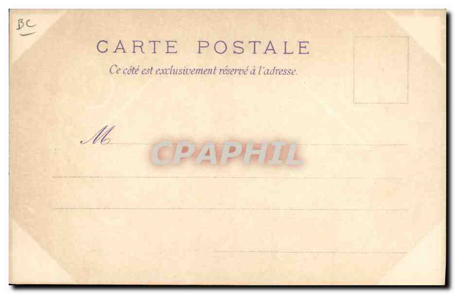 CPA Fantaisie Illustrateur Femme — Verso