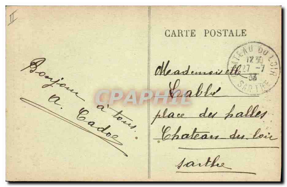 CPA Folklore Auvergne Femme Les pommes de terre Bourbonnais  — Verso