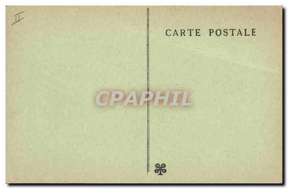 CPA Folklore Auvergne Les accords — Verso