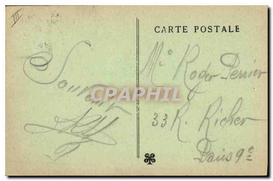 CPA Folklore Auvergne Region du Puy de Dome — Verso
