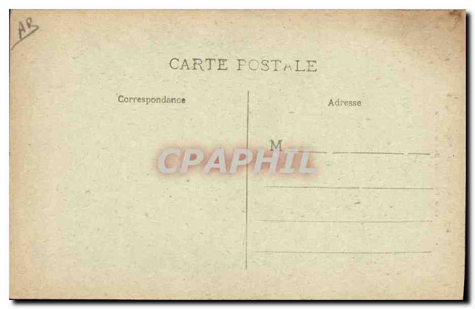 CPA Folklore Auvergne Bourbonnais Paysanne Bourbonnaise — Verso