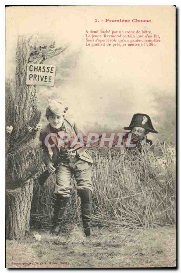 Chasse Privée — Première Chasse — Phototypie A. Bergeret & Cie, Nantes