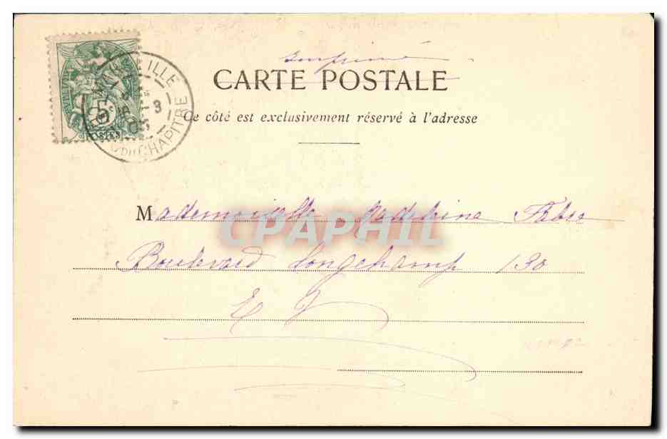 Chasse Privée — Première Chasse — Phototypie A. Bergeret & Cie, Nantes — Reverso