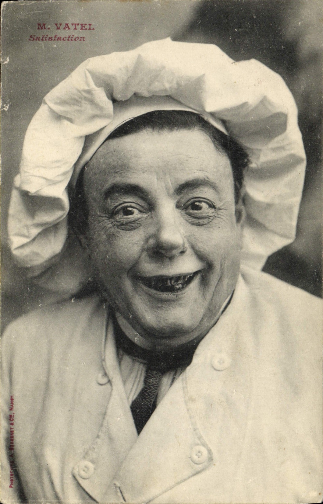 M. VATEL — Satisfaction — Photographie A. BERNARD & Cie, Nancy