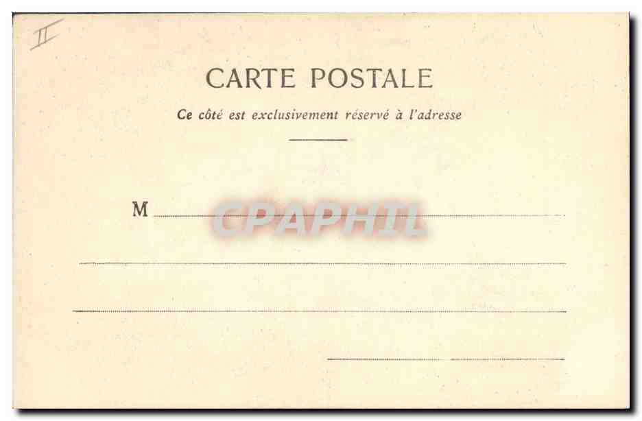 Première Chasse — Chasse Privée — Édition Phototypie A. Bergerot et Cie, Nancy — Rückseite