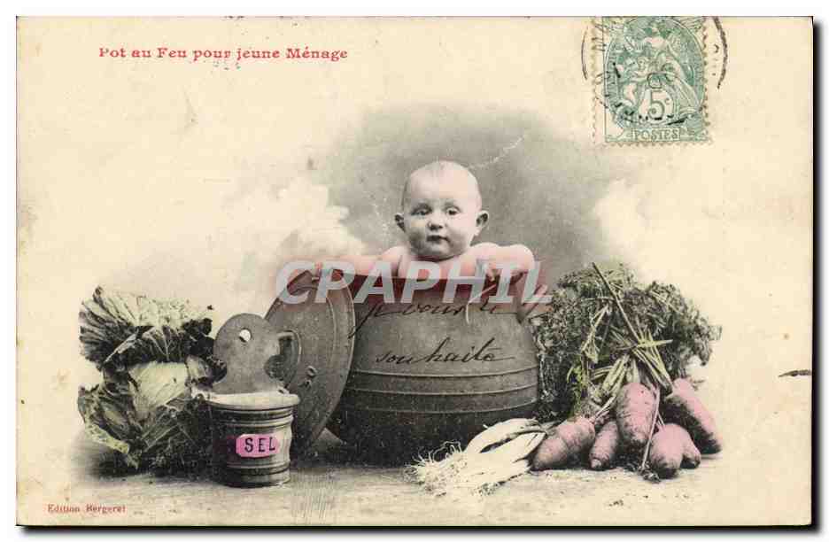 CPA Fantaisie Enfant Bebe 