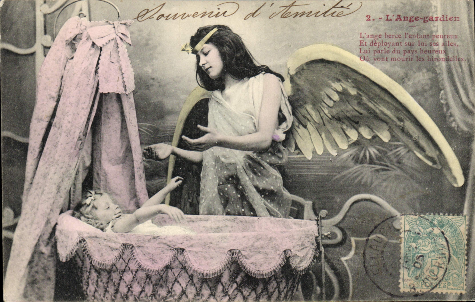 L'Ange-gardien — Souvenir d'Éternité — Imprimerie Réunies, NANCY