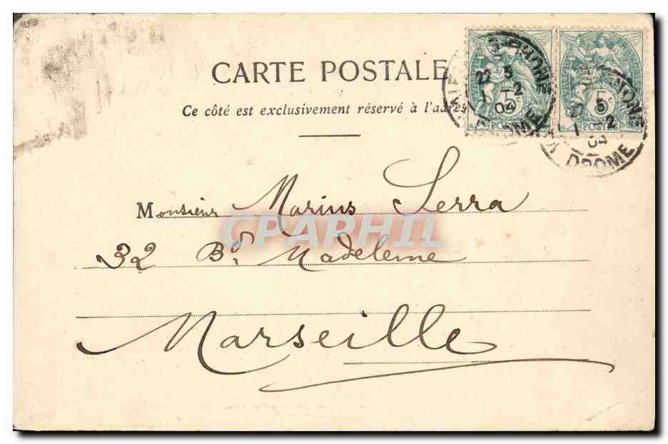 CPA Fantaisie Femme Velo Cycle — Verso