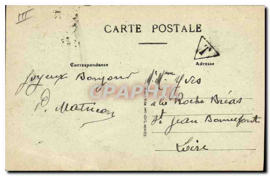 CPA Peche Pecheurs de palourdes et de crevettes — Rückseite