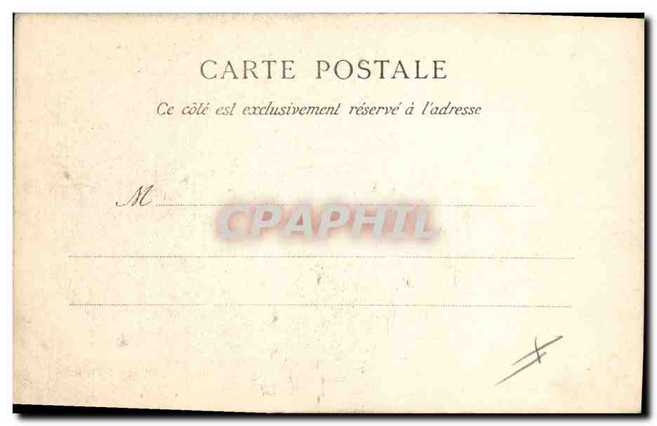 CPA Peche Sur les plages normandes En attendant la mer — Verso