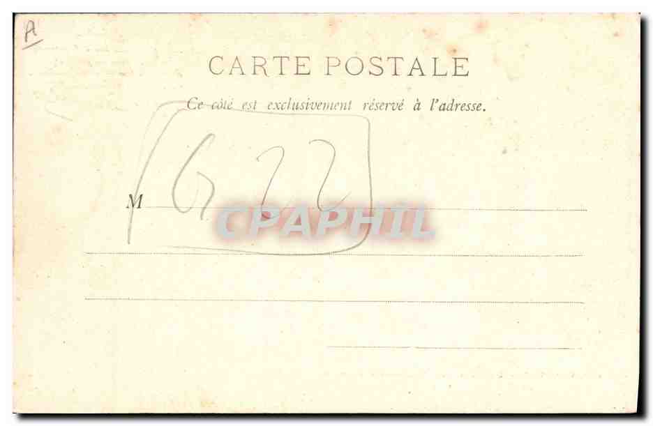 Dahouet - Un Capitaine Islandais à la Barre — A. Waron, éditeur, Stabilinet, n° 11 B — Verso