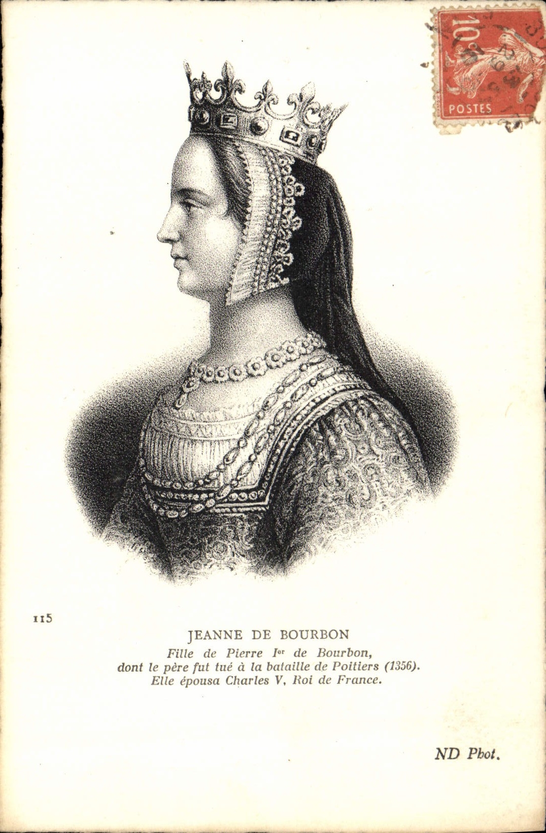 CPA Jeanne de Bourbon 