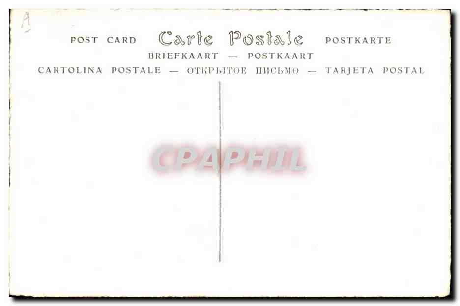 CPA Marie d'Anjou  — Verso