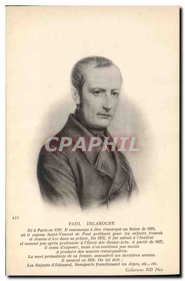 Paul Delaroche — Portrait — Collections ND Phot