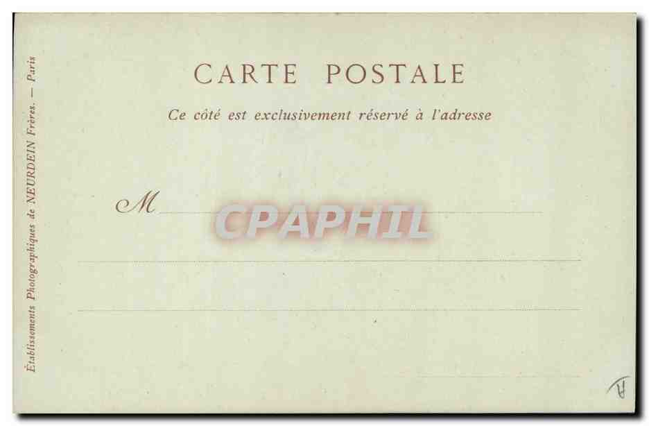 Paul Delaroche — Portrait — Collections ND Phot — Rückseite