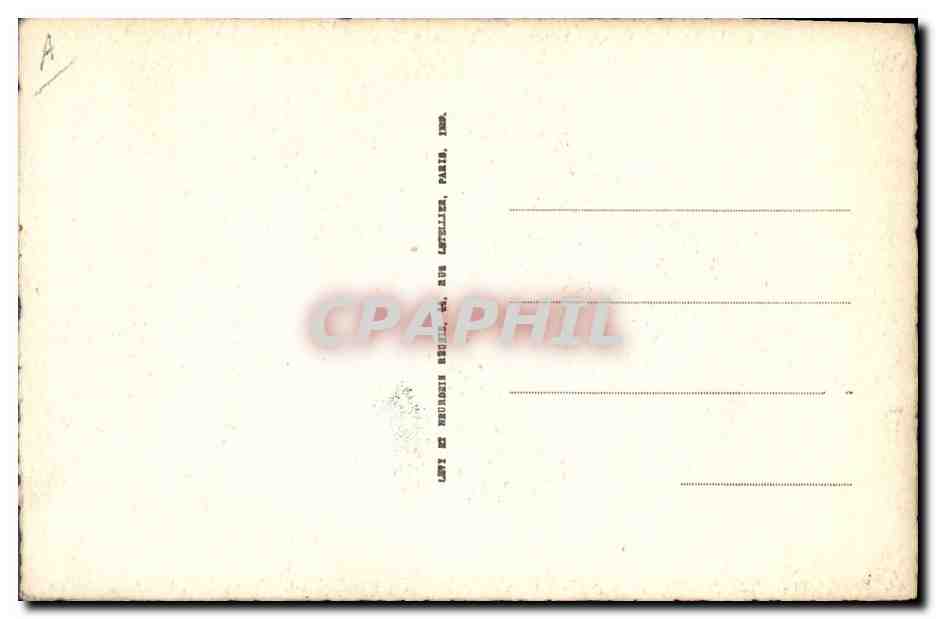 CPA Saint Louis Roi de France — Verso