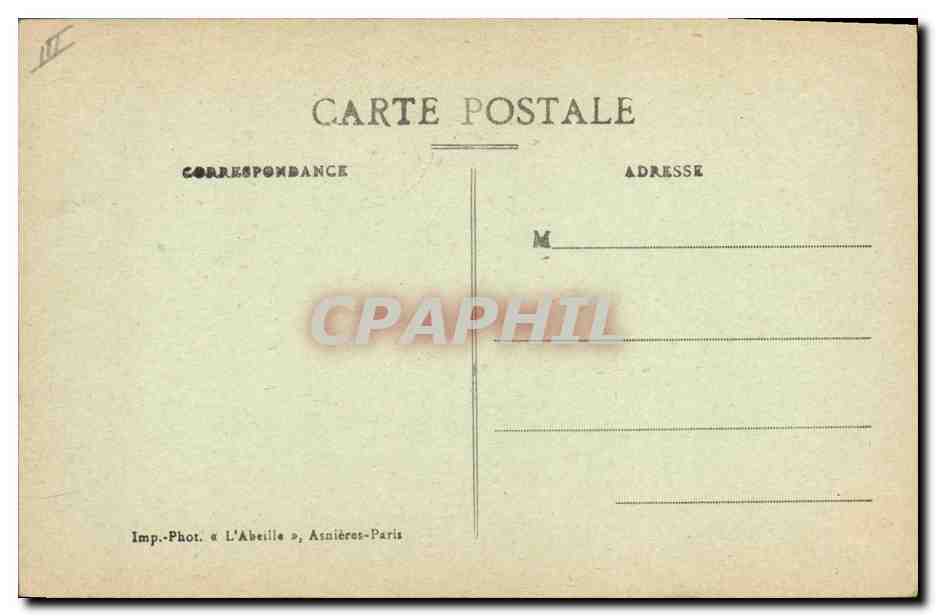 Napoléon II — Roi de Rome — Imp. Phot. L'Abeille, Asnières-Paris — Rückseite