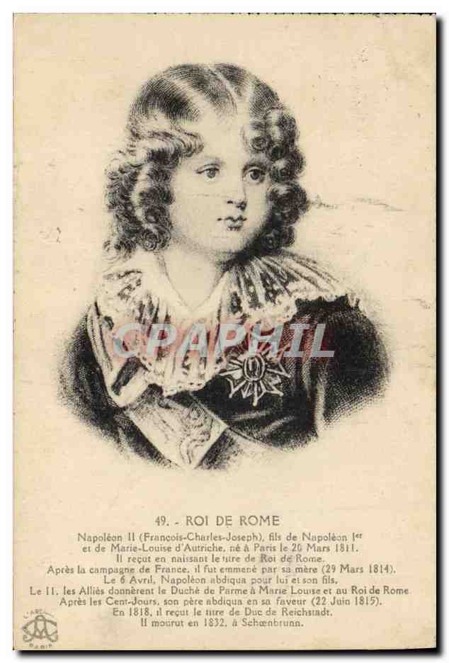 CPA Roi de Rome Napoleon II