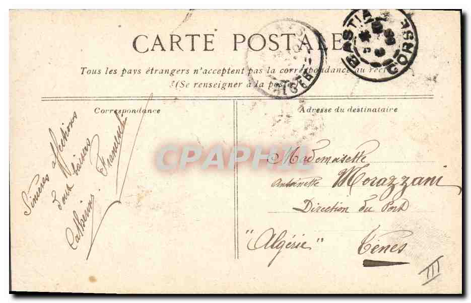 CPA Versailles Marie Antoinette Reine de France Mme Vigee Lebrun — Rückseite