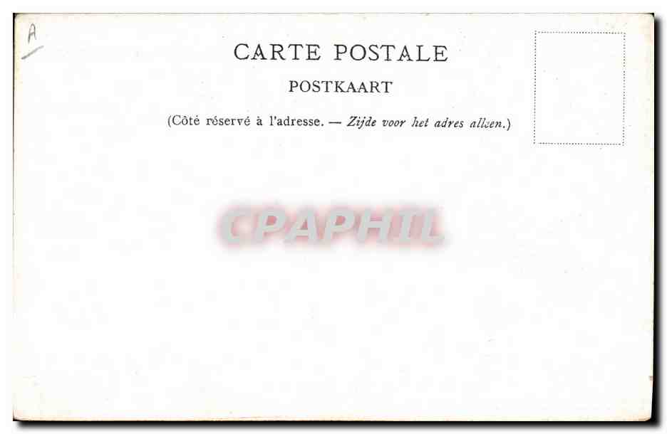 CPA Thierry II Gendre de Mathilde d'Alost — Verso