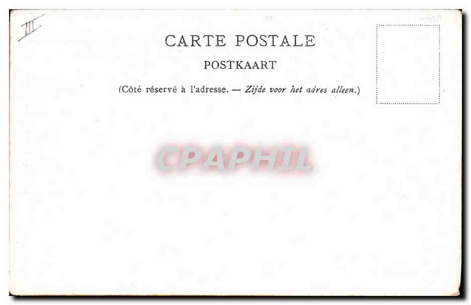 CPA Charles Martel — Verso