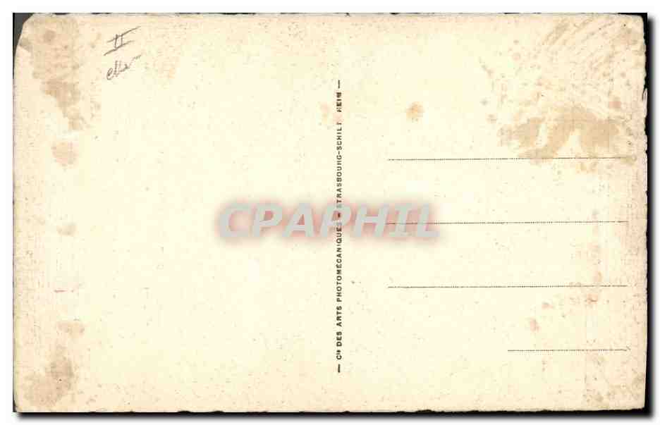 CPA Marie Leczinska — Rückseite